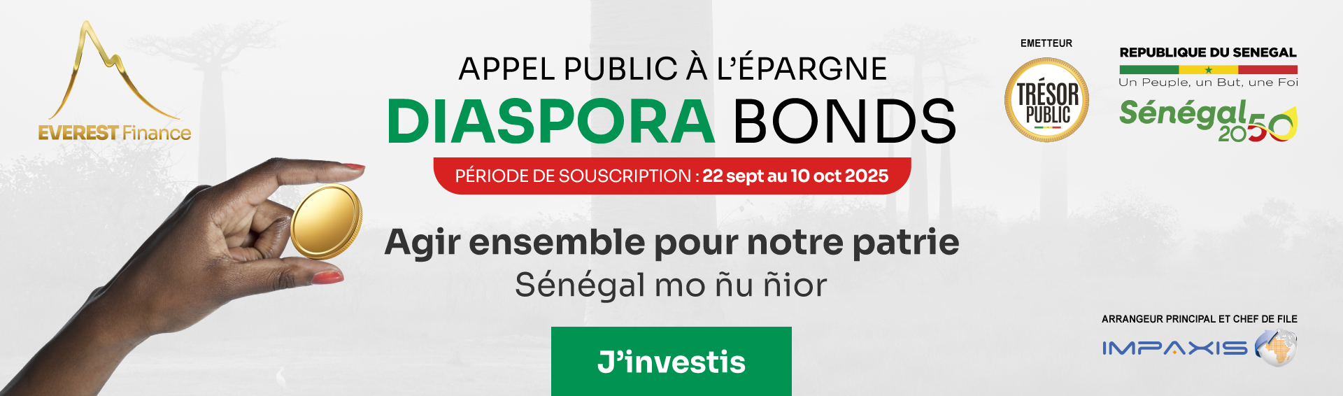 Diaspora Bonds - Appel Public à l'Épargne du Sénégal